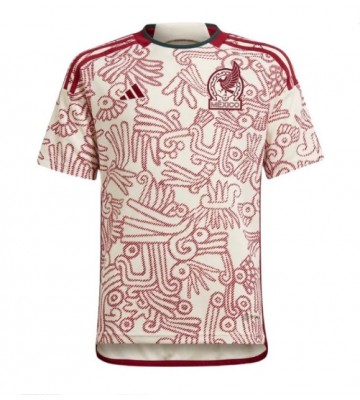 Lacne Muži Futbalové dres Mexiko MS 2022 Krátky Rukáv - Preč